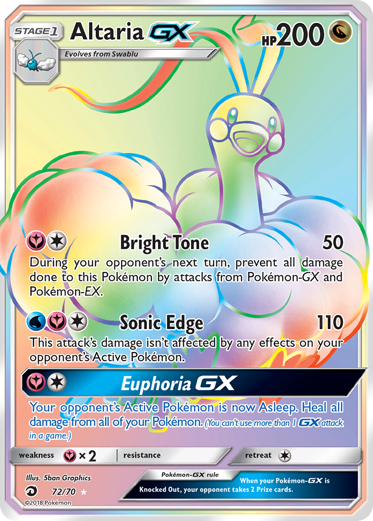 Altaria-GX - 72/70 - Dragon Majesty