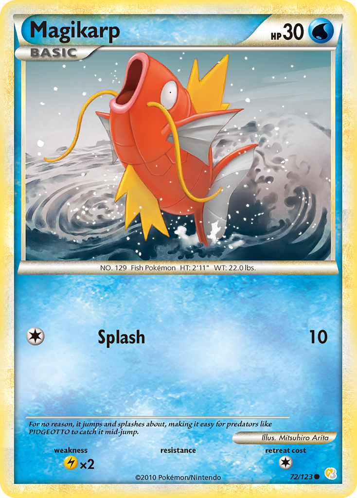 Magikarp - 072/123 - HeartGold & SoulSilver