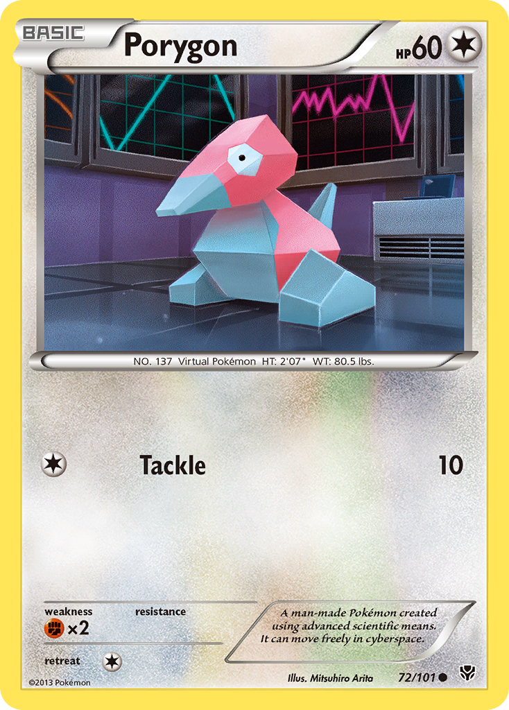 Porygon - 072/101 - Plasma Blast