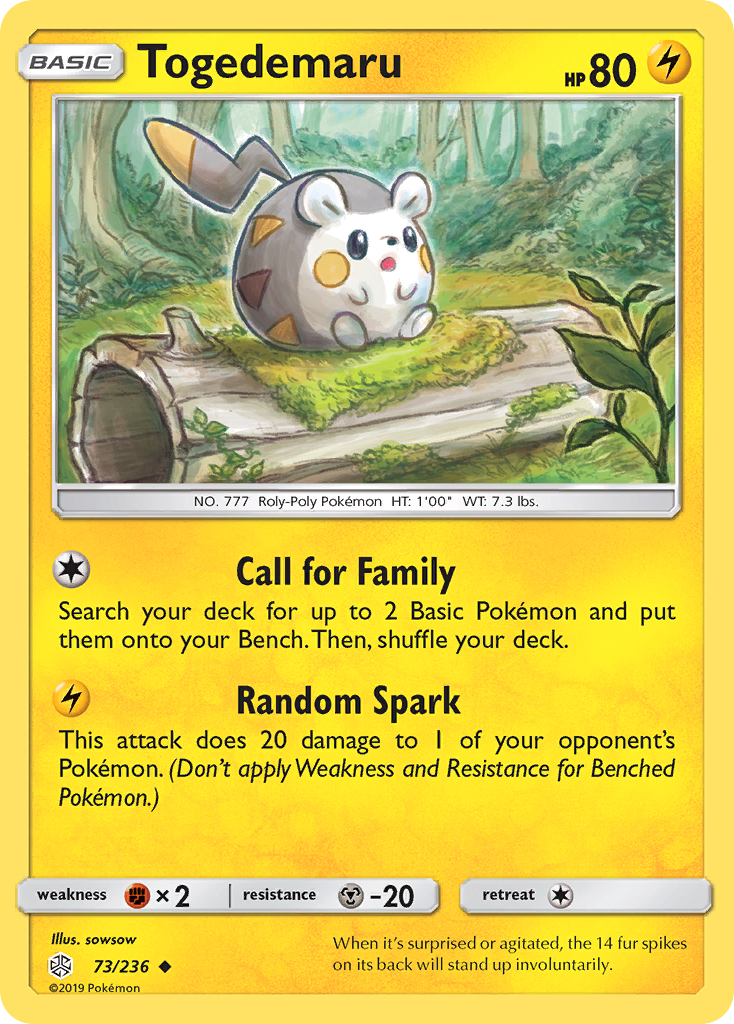 Togedemaru - 073/236 - Cosmic Eclipse