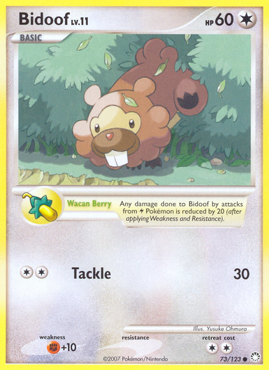 Bidoof - 073/123 - Mysterious Treasures