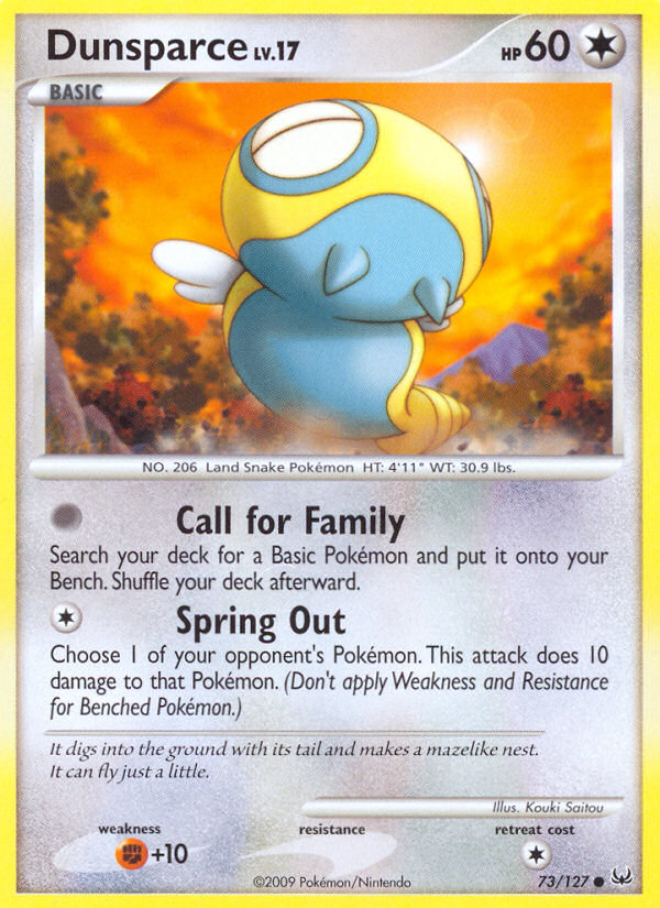 Dunsparce - 073/127 - Platinum