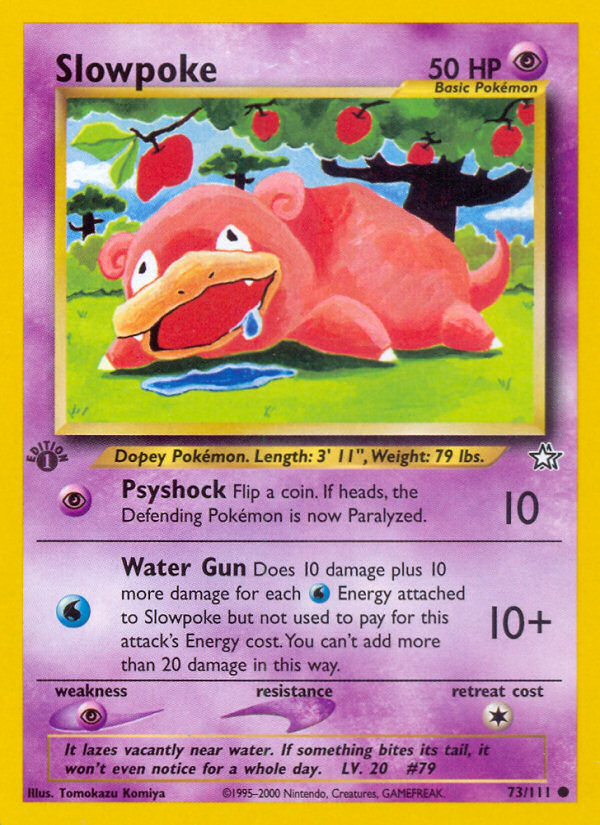 Slowpoke - 073/111 - Neo Genesis