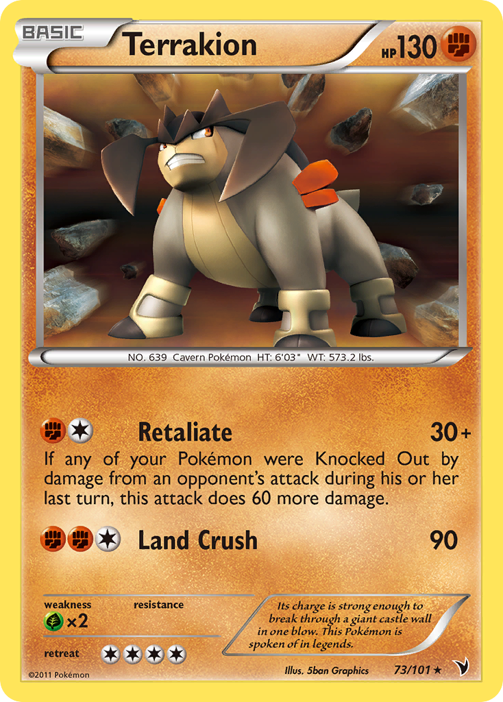 Terrakion - 073/101 - Noble Victories