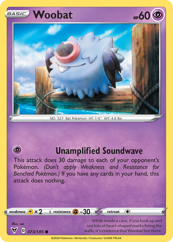 Woobat - 073/185 - Vivid Voltage