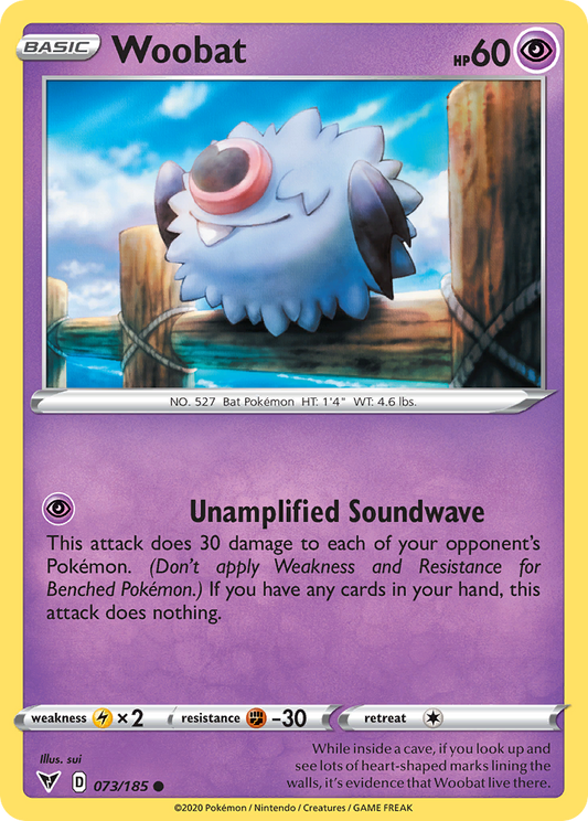 Woobat - 073/185 - Vivid Voltage