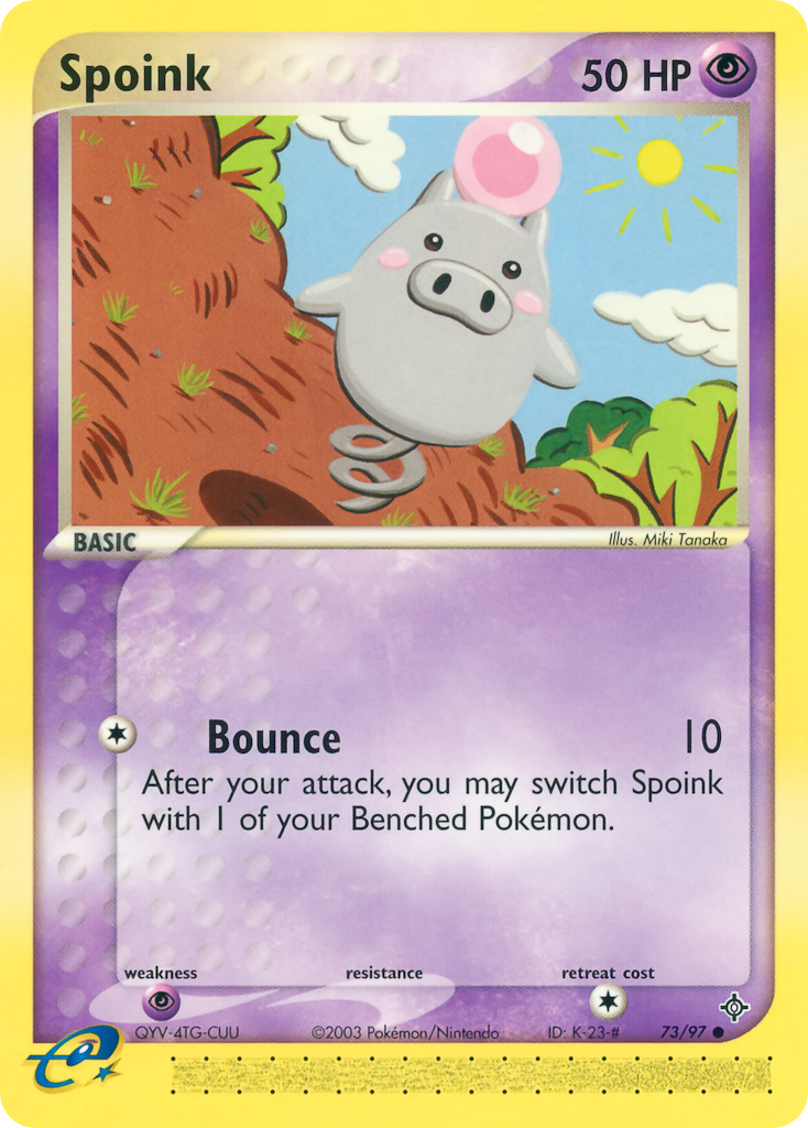 Spoink - 73/97 - Dragon