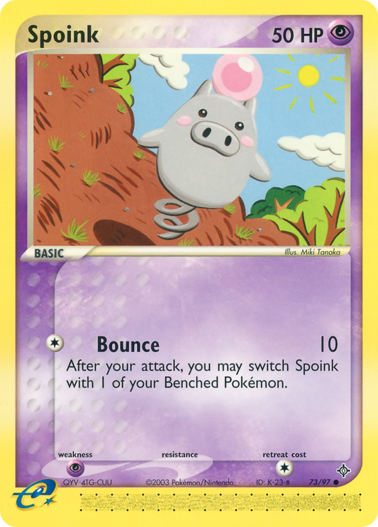 Spoink - 73/97 - Dragon