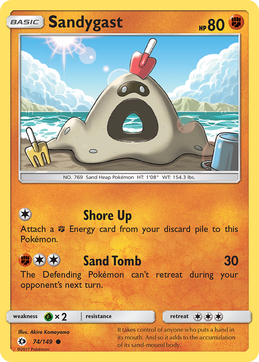 Sandygast - 074/149 - Sun & Moon