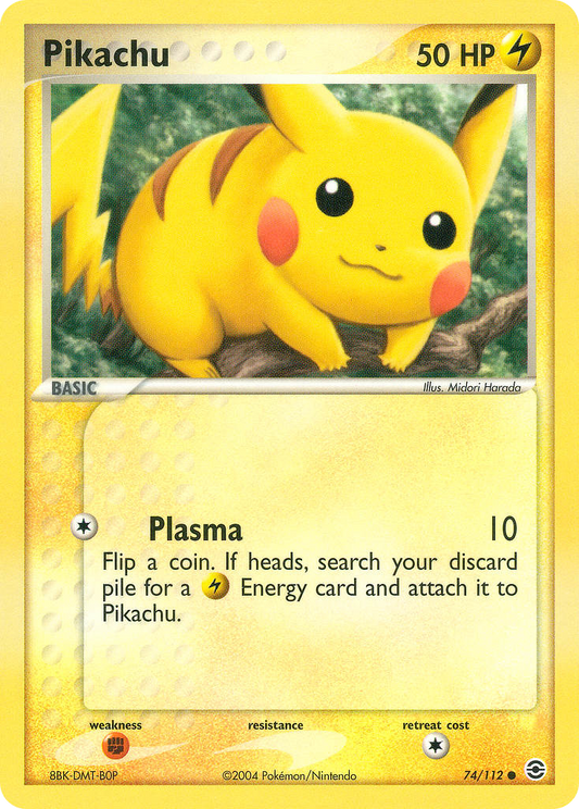 Pikachu - 074/112 - FireRed & LeafGreen