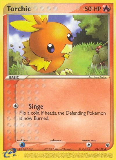 Torchic - 074/109 - Ruby & Sapphire