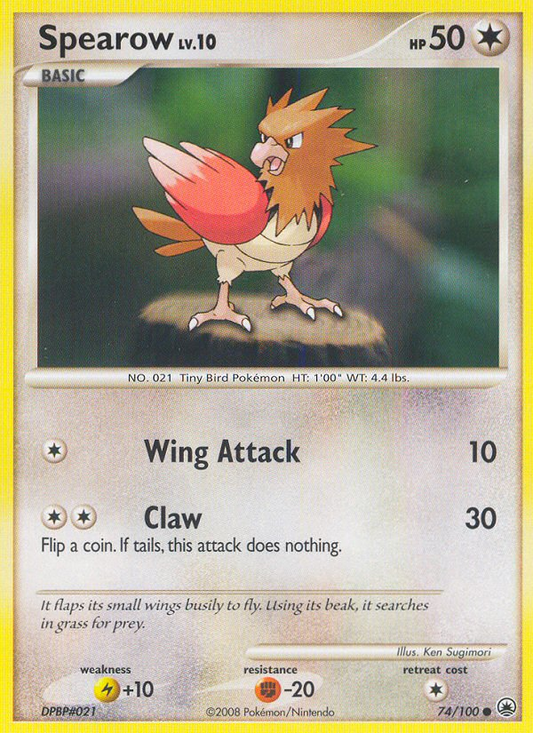 Spearow - 074/100 - Majestic Dawn