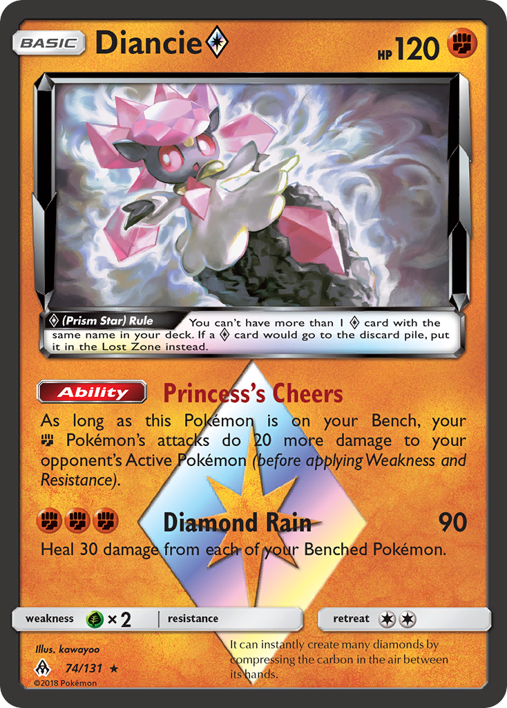 Diancie ? - 074/131 - Forbidden Light