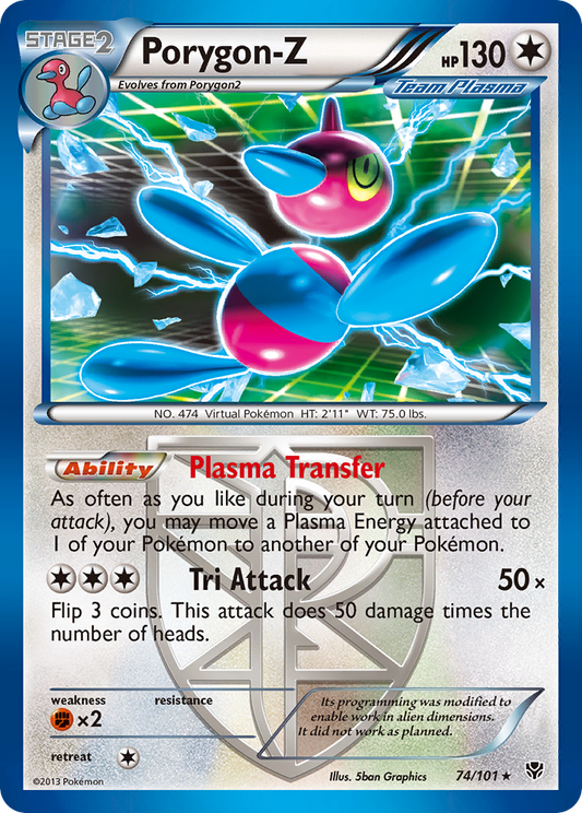 Porygon-Z - 074/101 - Plasma Blast