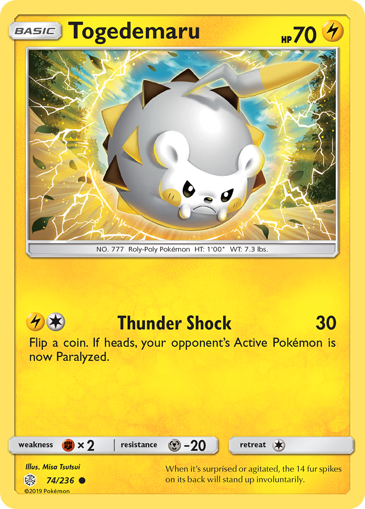 Togedemaru - 074/236 - Cosmic Eclipse