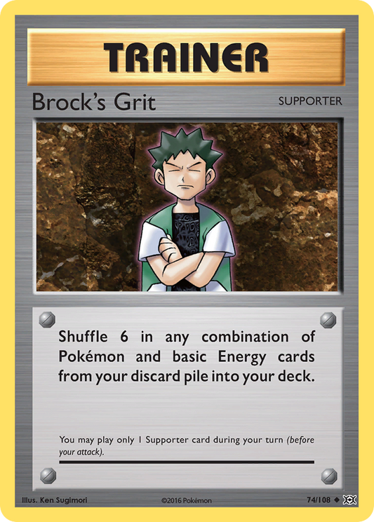 Brock's Grit - 074/108 - Evolutions