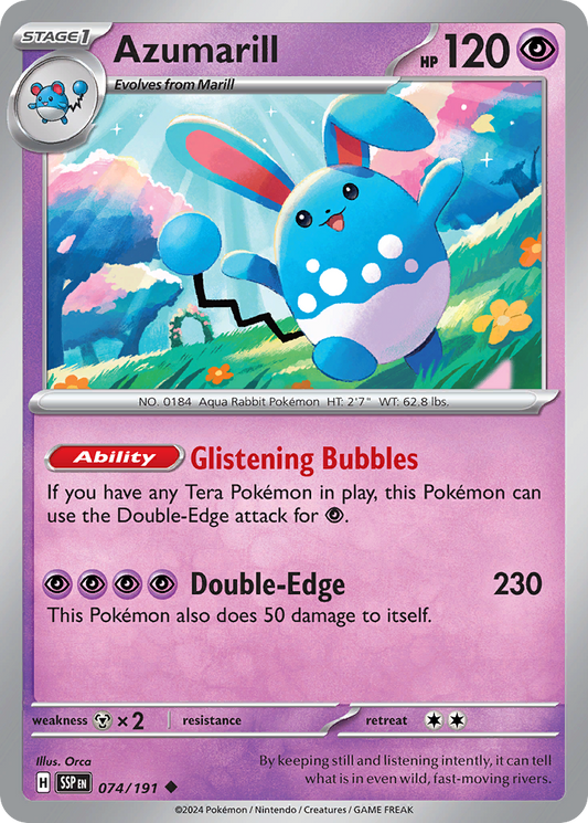 Azumarill - 074/191 - Surging Sparks