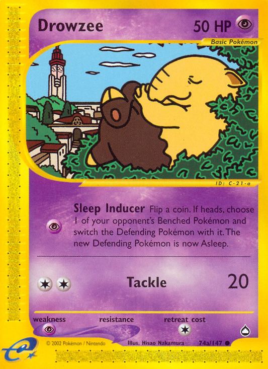 Drowzee - 074/147 - Aquapolis