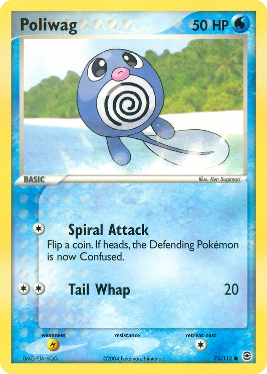 Poliwag - 075/112 - FireRed & LeafGreen