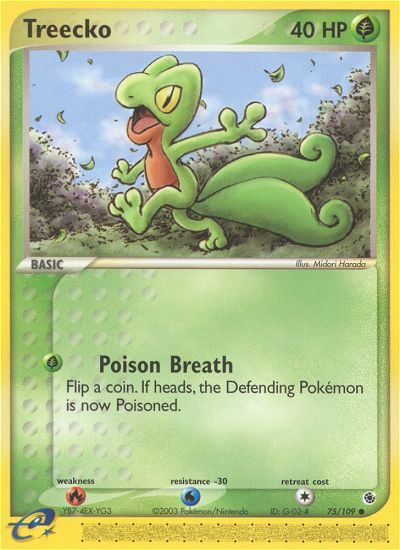 Treecko - 075/109 - Ruby & Sapphire