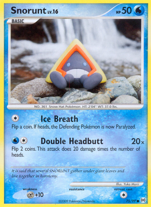 Snorunt - 75/99 - Arceus