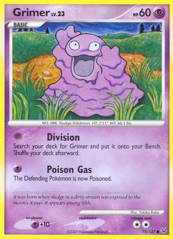 Grimer - 075/127 - Platinum