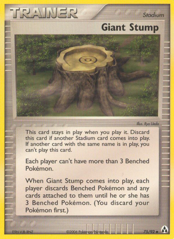 Giant Stump - 75/92 - Legend Maker