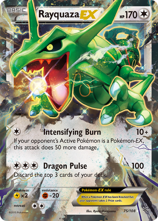 Rayquaza-EX - 075/108 - Roaring Skies