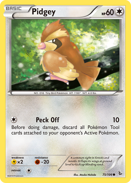 Pidgey - 075/106 - Flashfire