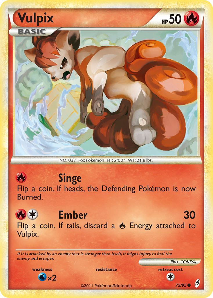 Vulpix - 75/95 - Call of Legends