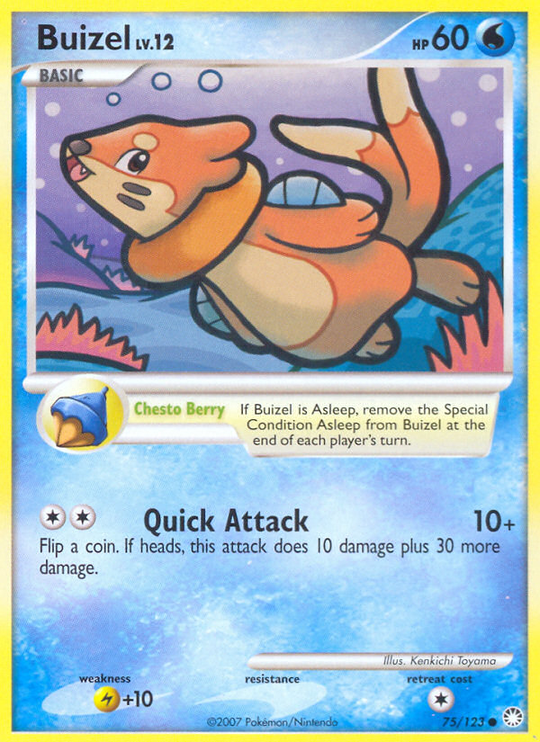 Buizel - 075/123 - Mysterious Treasures