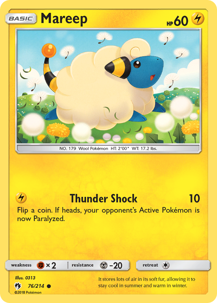 Mareep - 076/214 - Lost Thunder