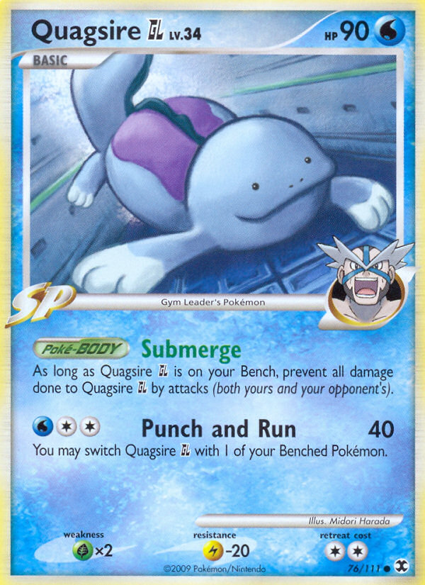 Quagsire GL - 076/111 - Rising Rivals