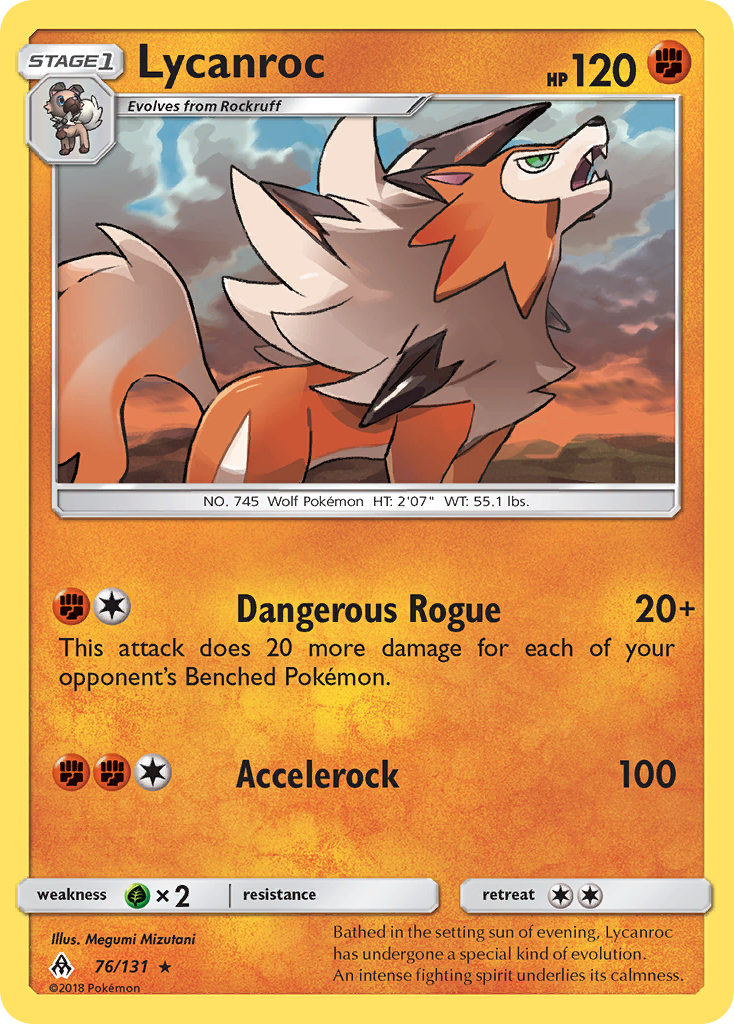 Lycanroc - 076/131 - Forbidden Light