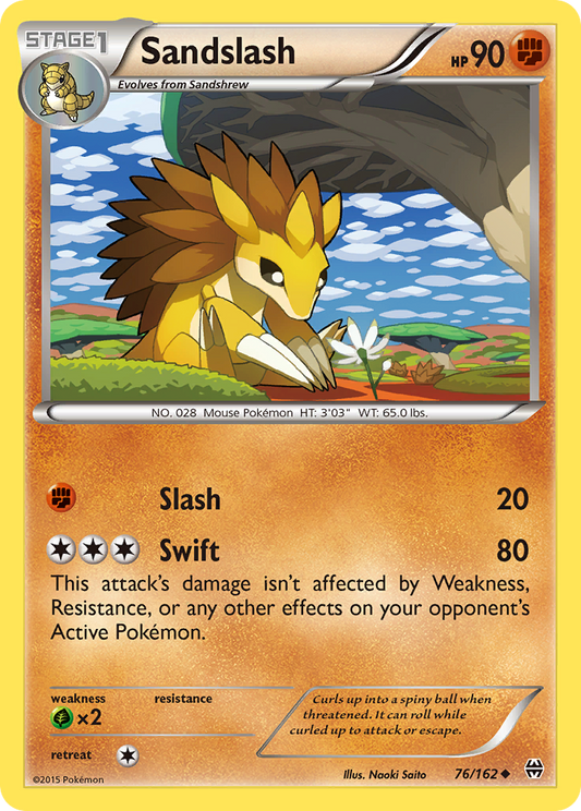 Sandslash - 076/162 - BREAKthrough