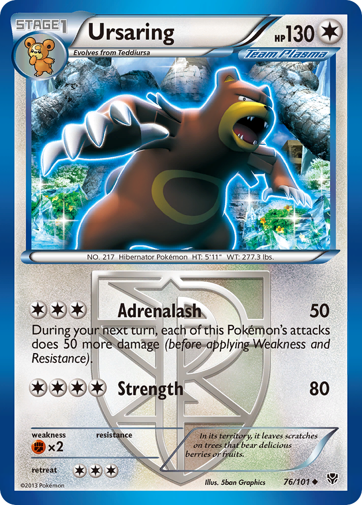 Ursaring - 076/101 - Plasma Blast