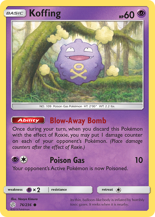 Koffing - 076/236 - Cosmic Eclipse