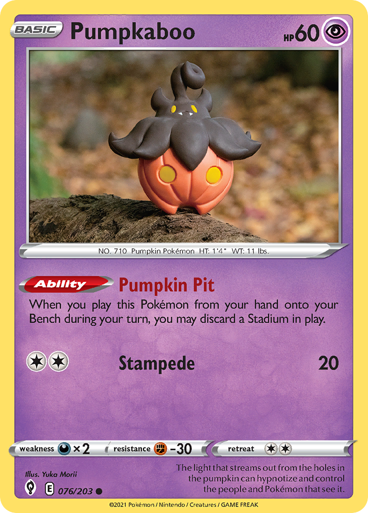 Pumpkaboo - 076/203 - Evolving Skies