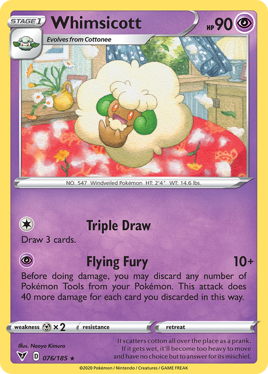 Whimsicott - 076/185 - Vivid Voltage