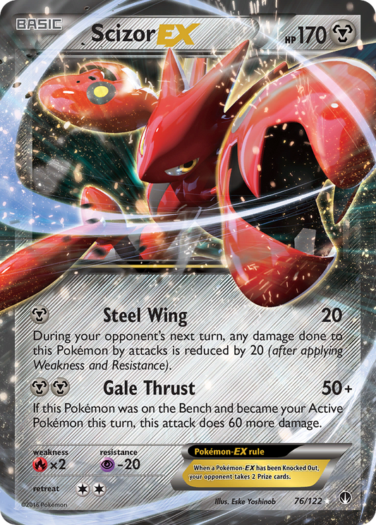 Scizor-EX - 076/122 - BREAKpoint