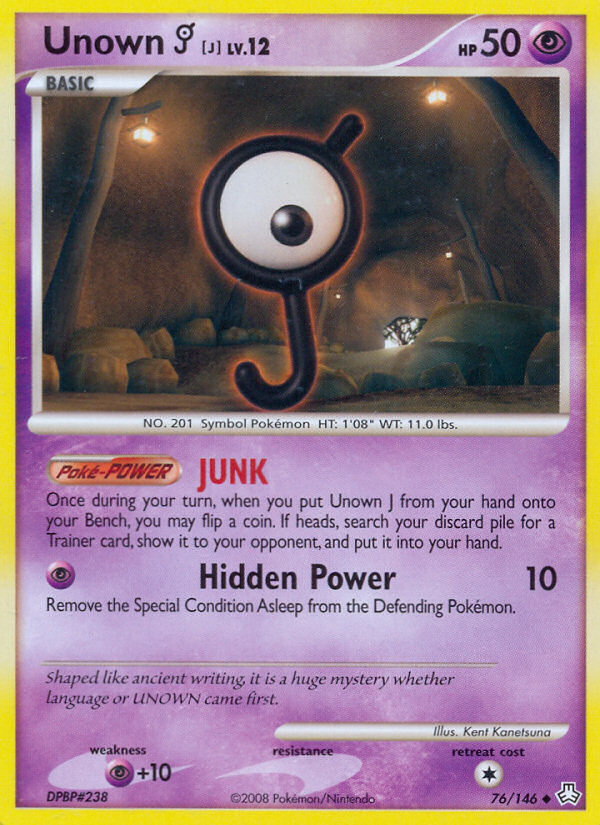 Unown [J] - 076/146 - Legends Awakened