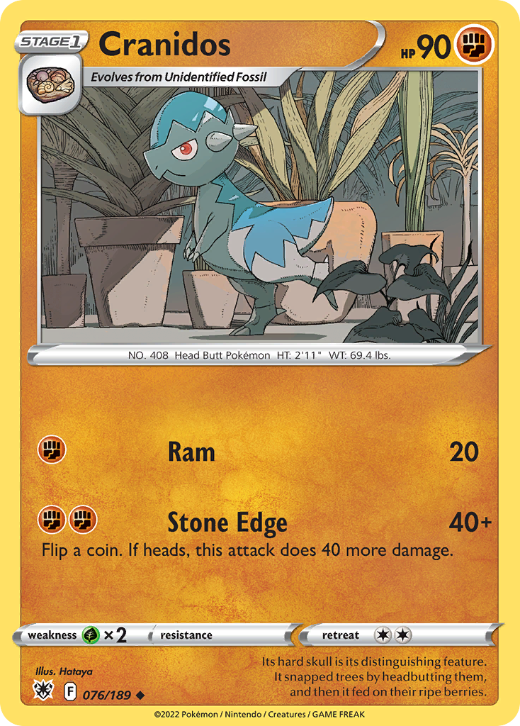 Cranidos - 076/189 - Astral Radiance