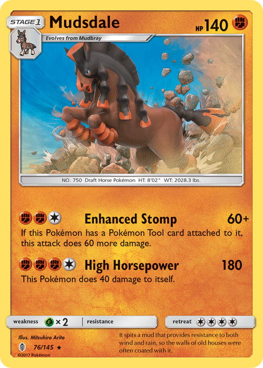 Mudsdale - 076/145 - Guardians Rising