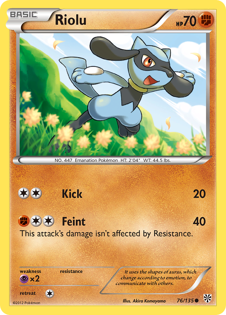 Riolu - 076/135 - Plasma Storm