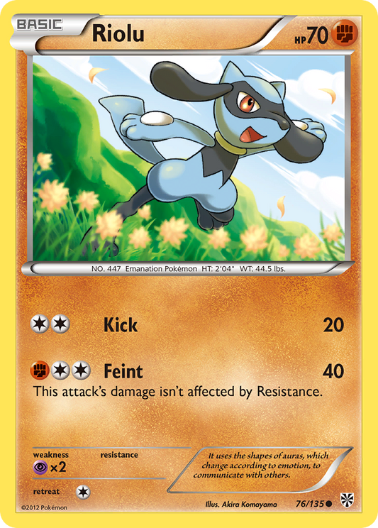 Riolu - 076/135 - Plasma Storm