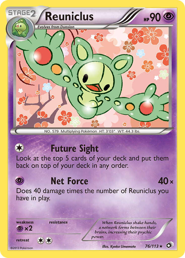 Reuniclus - 076/113 - Legendary Treasures