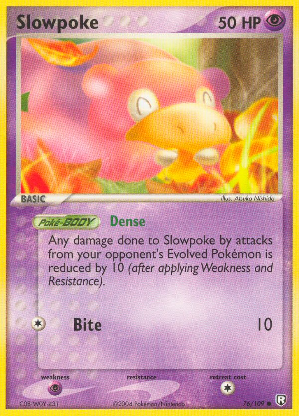 Slowpoke - 076/109 - Team Rocket Returns