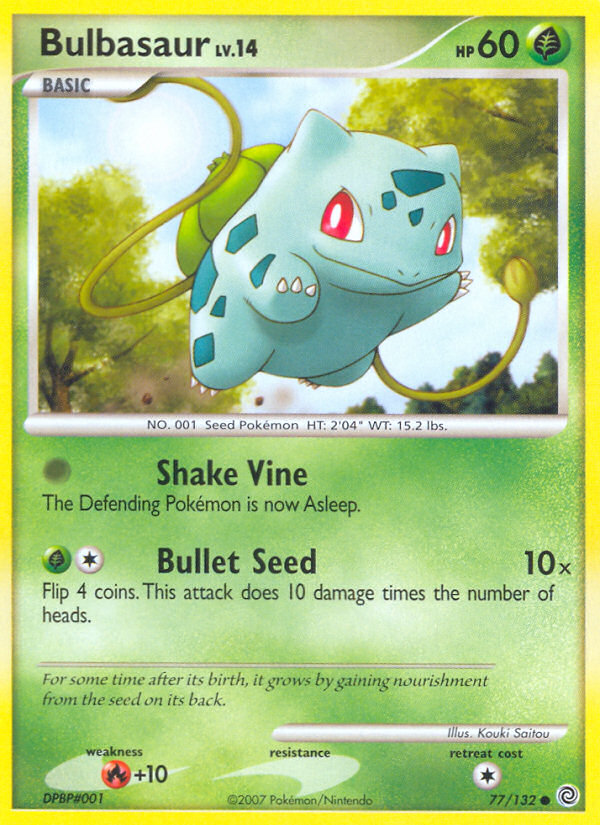 Bulbasaur - 077/132 - Secret Wonders