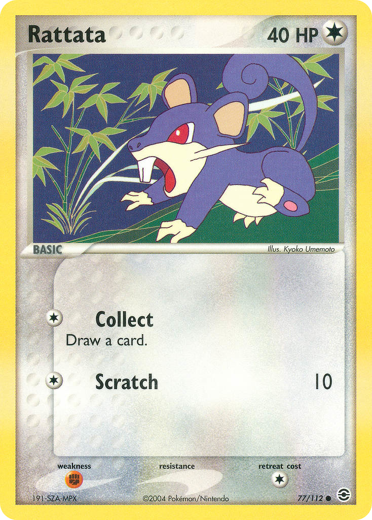 Rattata - 077/112 - FireRed & LeafGreen