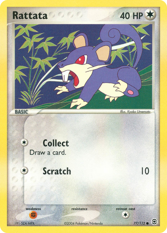 Rattata - 077/112 - FireRed & LeafGreen